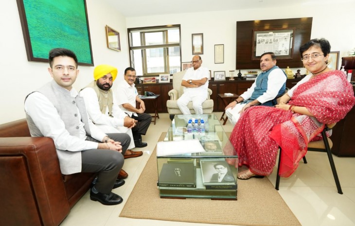 ऑर्डिनेंस के खिलाफ AAP को मिला NCP का समर्थन, CM केजरीवाल से मुलाकात पर जानें क्या बोले शरद पवार
