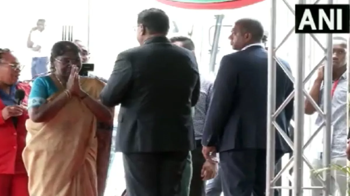 President Draupadi Murmu पहुंचीं सूरीनाम, राष्ट्रपति संतोखी से करेंगी मुलाकात; संबंध होंगे मजबूत