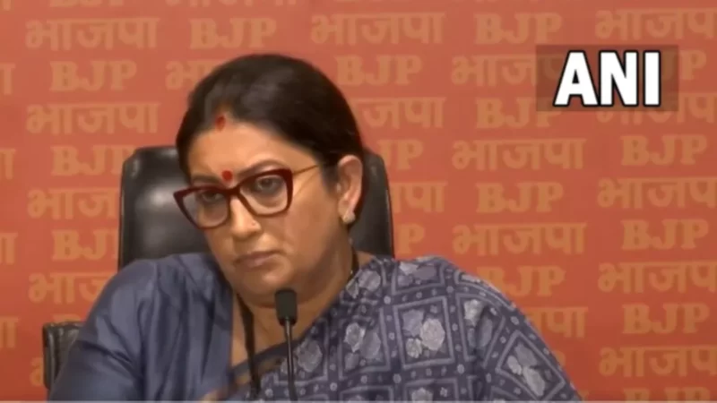 आप मोहब्बत की बात करते हैं तो क्या इसमें सिखों की हत्या भी शामिल है? स्मृति ईरानी का राहुल गांधी से सवाल