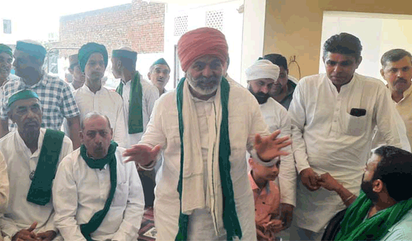 सरकारों की हठधर्मिता के चलते सड़कों पर आने को मजबूर है किसान: टिकैत