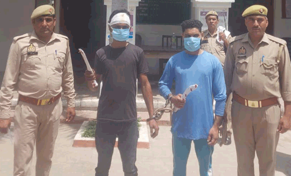 पुलिस ने दबोचे हत्या के प्रयास के मामले के दो वांछित आरोपी