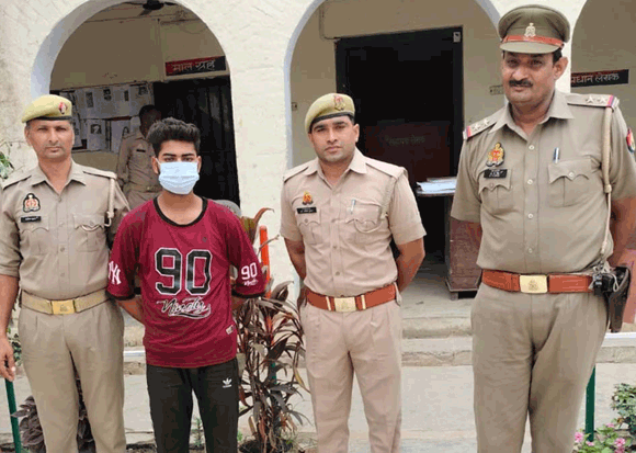 पुलिस ने आरोपी को गिरफ्तार कर सकुशल बरामद की अपहृता