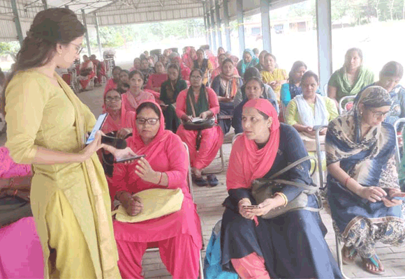 उपजिलाधिकारी ने बीएलओ को किया प्रशिक्षित