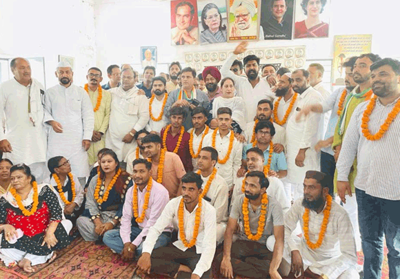 कांग्रेस को बूथ स्तर तक मजबूत बनाने का किया आह्वान