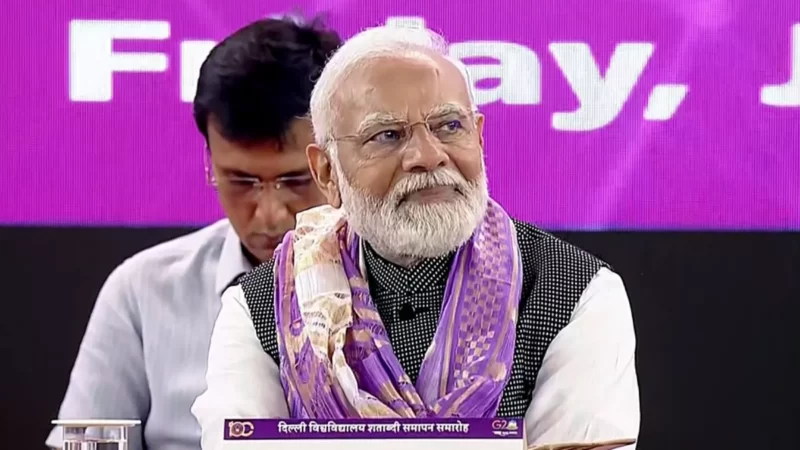 ‘नॉर्थ और साउथ कैंपस के चटखारे’, छात्रों से बोले PM- नूडल्स और मोमोज का न बदलें स्वाद