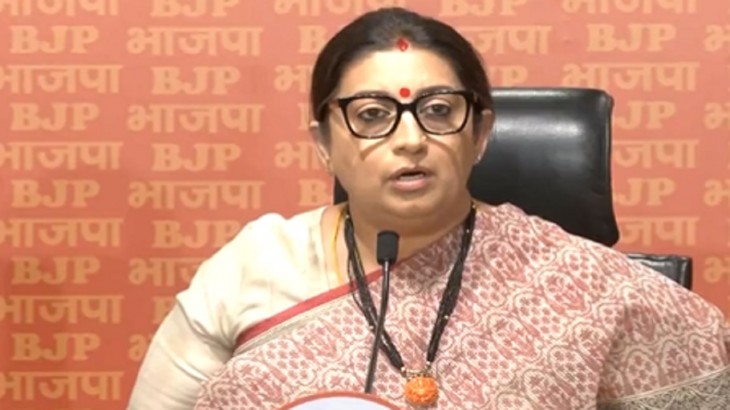 महागठबंधन की बैठक पर बीजेपी का तंज, स्मृति ईरानी बोलीं- स्वार्थ का गठबंधन है