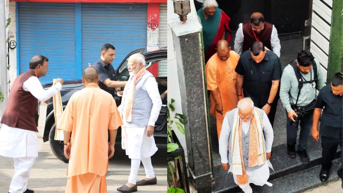 PM मोदी को देख खुशी से झूम उठा केंद्रीय वित्त राज्यमंत्री का परिवार, प्रधानमंत्री ने कहा- ‘कैसा लगा सरप्राइज’