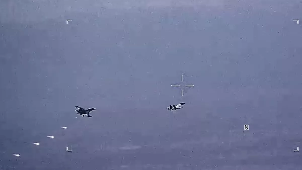 सीरिया में 24 घंटे में दूसरी बार रूसी विमानों ने रोका अमेरिकी ड्रोन का रास्ता, MQ-9 के सामने दागे फ्लेयर्स