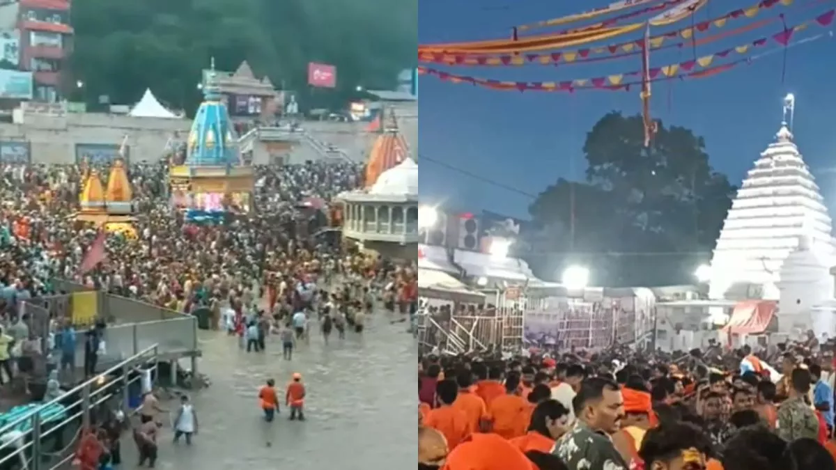 काशी विश्वनाथ से लेकर बाबा बैद्यनाथ तक, मंदिरों में उमड़ा आस्था का सैलाब