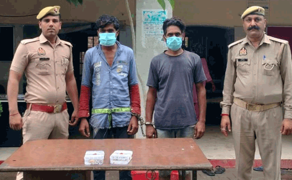 लूट की योजना बनाते पुलिस ने दो आरोपी किए गिरफ्तार