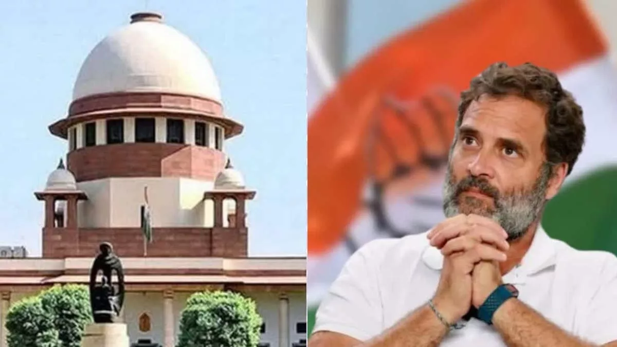 राहुल गांधी की याचिका पर गुजरात सरकार और पूर्णेश मोदी को SC का नोटिस