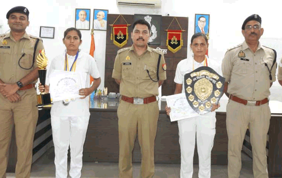 एसएसपी ने किया पदक विजेता खिलाडिय़ों का सम्मान