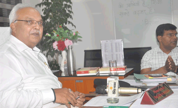 राजकीय विद्यालय साढौली हरिया को किया जाएगा विश्वविद्यालय परिसर के रूप में प्रयोग: कुलपति