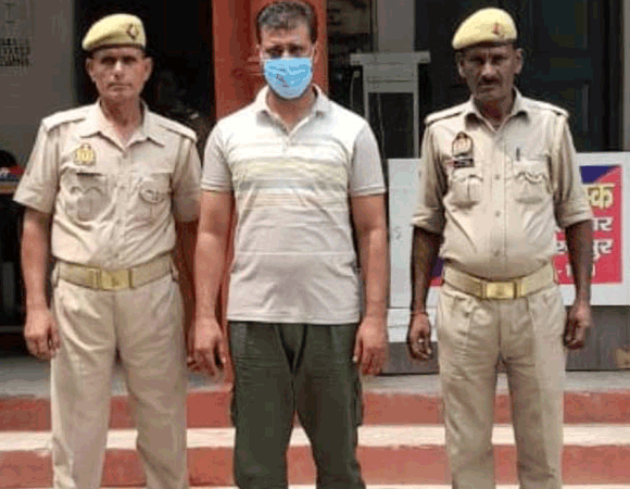 पुलिस ने छेड़छाड़ करने के आरोपी को किया गिरफ्तार