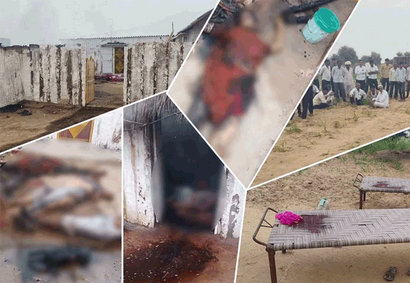 जोधपुर में सामूहिक हत्याकांड, एक ही परिवार के 4 लोगों को मारकर जलाया