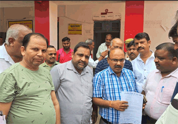 जैन समाज ने एसडीएम को ज्ञापन देकर कर्नाटक में जैन मुनि की हत्या जताया रोष