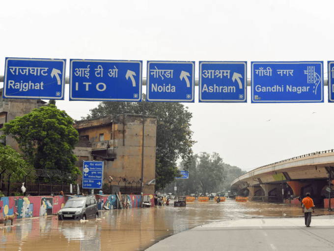 बुरी तरह प्रभावित दिल्ली के इलाके