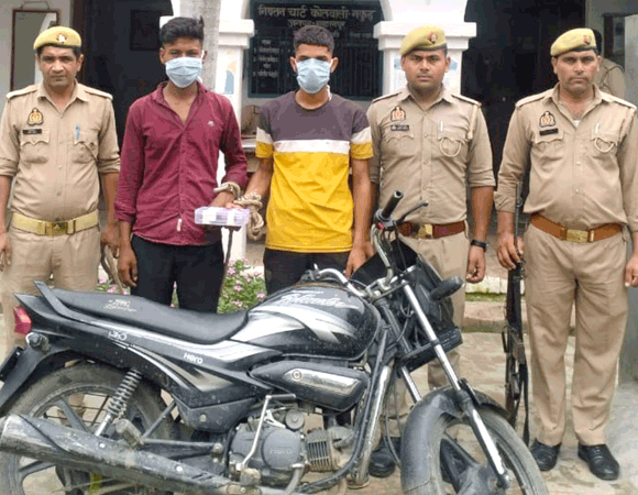 पुलिस ने हत्या व लूट के मामलों में दो आरोपियों को भेजा जेल