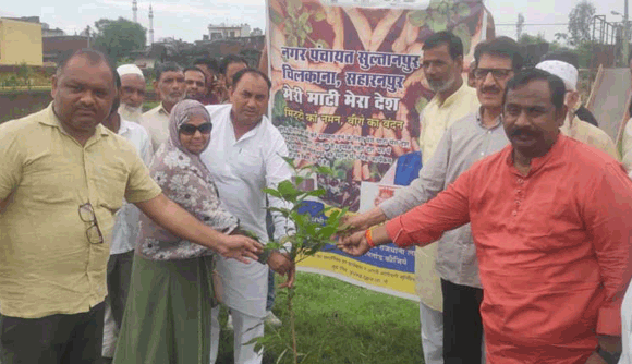नगर पंचायत चेयरमैन ने दिलाई देश को विकसित बनाने की शपथ