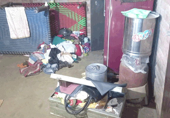 अज्ञात चोरों ने मंदिर समेत तीन स्थानों पर चोरी की घटनाओं को दिया अंजाम