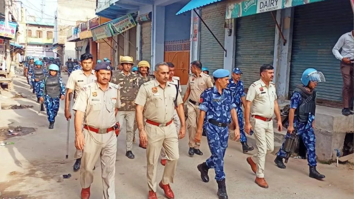 नूंह हिंसा मामले में पुलिस की धरपकड़ जारी, एनकाउंटर में आरोपी के पैर में लगी गोली; गिरफ्तार