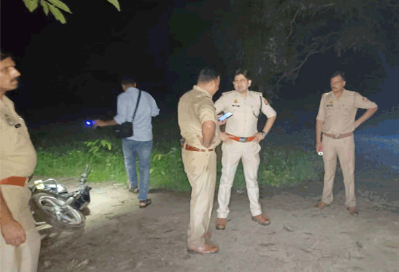 मुठभेड़ ने पुलिस ने घाायलावस्था में पकड़ा बदमाश, साथी फरार