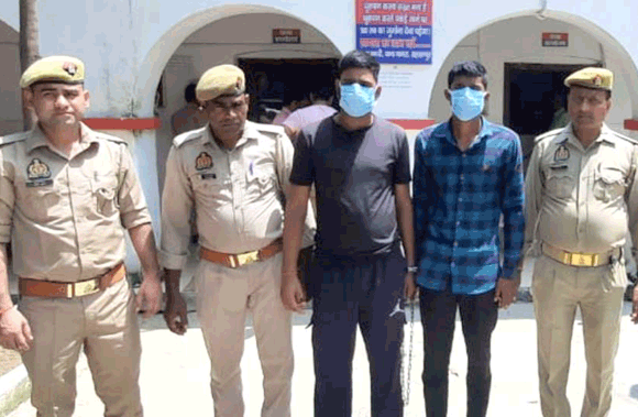 फायर करने के मामले में वांछित दो आरोपी गिरफ्तार