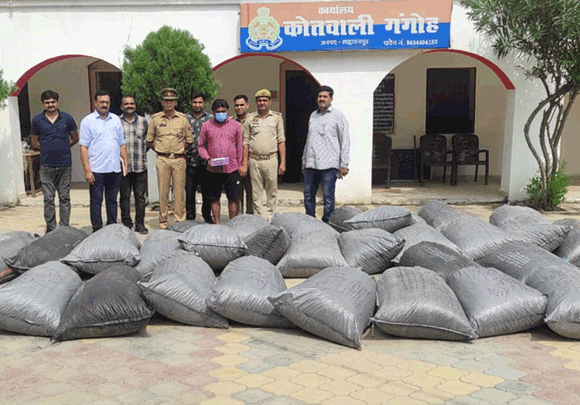 एएनटीएफ व पुलिस ने दबोचा शातिर नशा तस्कर, करोड़ों रूपए का डोडा बरामद