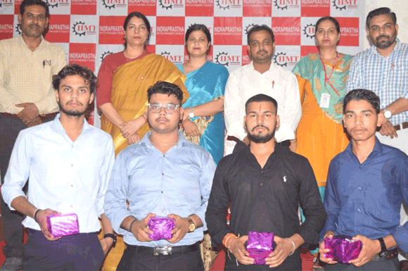 हिंदी दिवस पर किया प्रतियोगिताओं का आयोजन