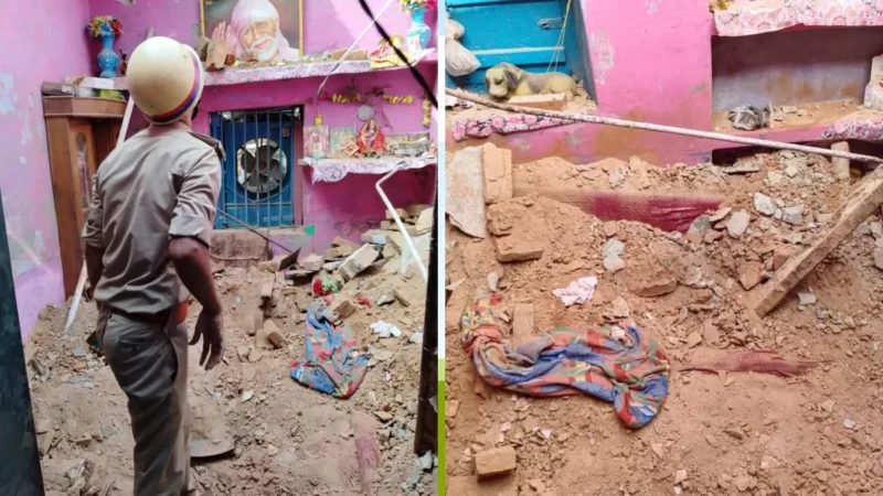 लखनऊ में दर्दनाक हादसा, आलमबाग में घर की छत गिरने से एक ही परिवार के पांच लोगों की मौत; तीन मासूम भी शामिल