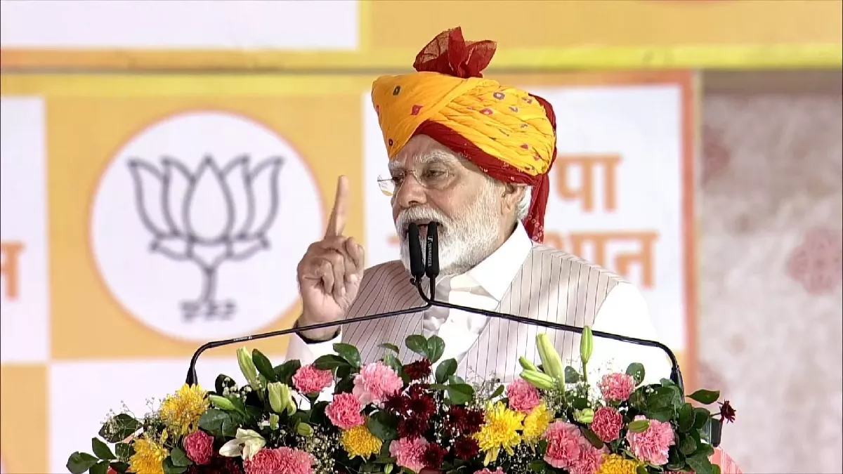 राजस्थान में पीएम मोदी का चुनावी शंखनाद, बोले- यहां कांग्रेस शून्य अंक पाने की हकदार