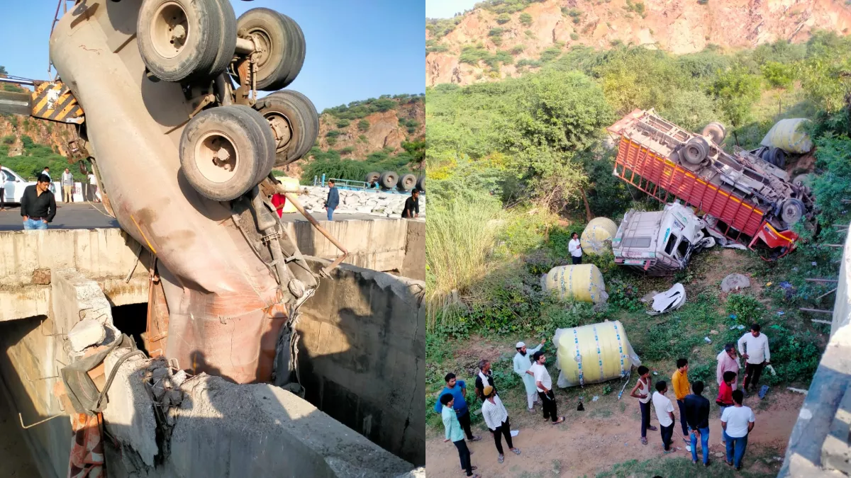 नूंह में KMP एक्सप्रेस-वे पर भीषण सड़क हादसा, खड़े ट्रक से भिड़ा कोयले से लदा वाहन; चार लोगों की मौत