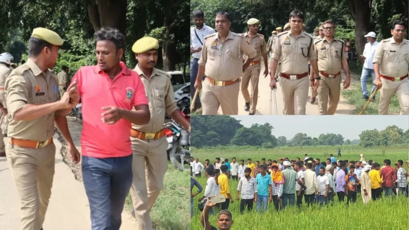 देवरिया में पैमाइश के दौरान हंगामा कर रहे सपाइयों पर पुलिस ने बरसाई लाठियां, मची भगदड़