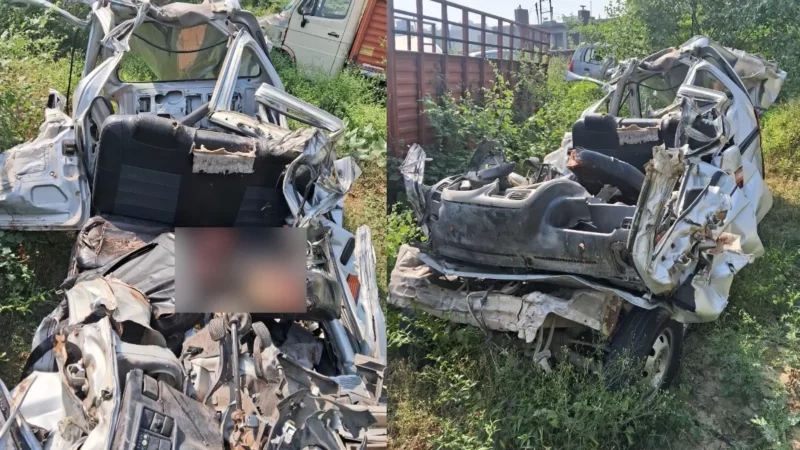 Greater Noida: यमुना एक्सप्रेस-वे पर भीषण हादसे में कार के उड़े परखच्चे, एक ही परिवार के पांच लोगों की मौत; तीन बच्चे घायल