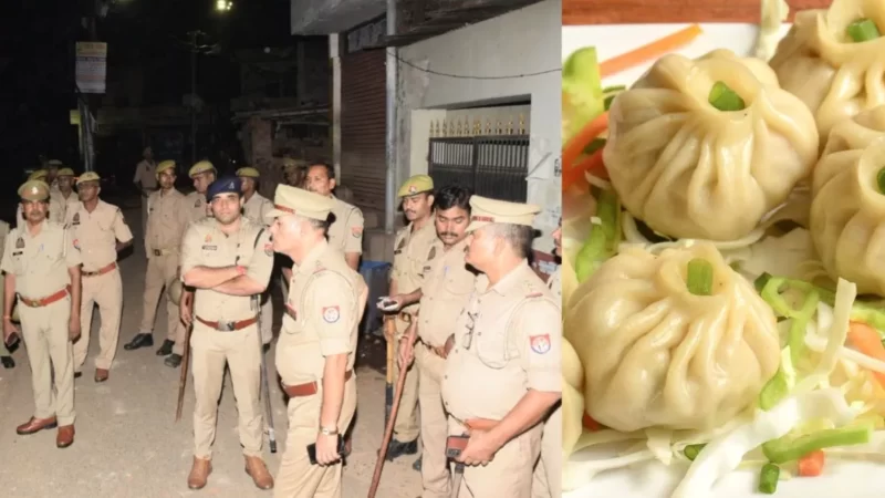 एक मोमो के लिए वाराणसी में आधे घंटे चले ईंट-पत्थर, चार थानों की फोर्स के साथ DCP ने संभाला मोर्चा; इलाके में PAC तैनात