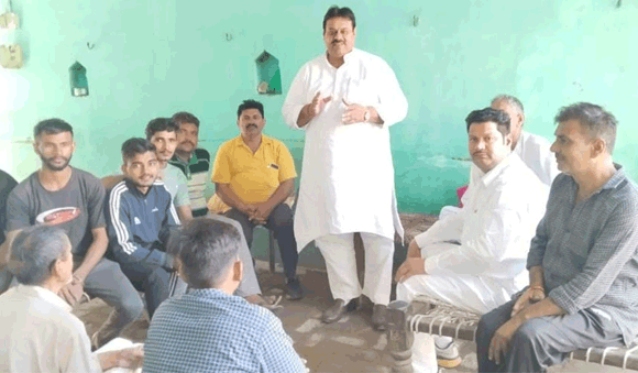 जयंत चौधरी के कार्यक्रम की सफलता के लिए विभिन्न गांवों में किया जनसम्पर्क