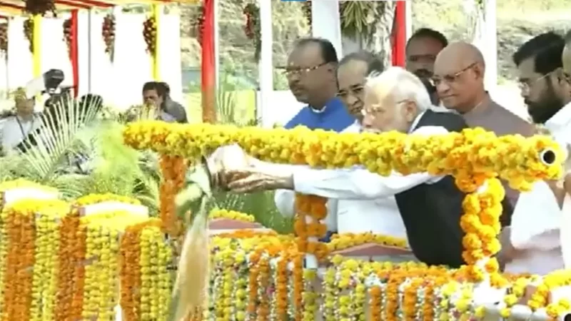 पीएम मोदी ने महाराष्ट्र को दिया निलवंडे बांध की सौगात, थोड़ी देर में जनसभा को करेंगे संबोधित
