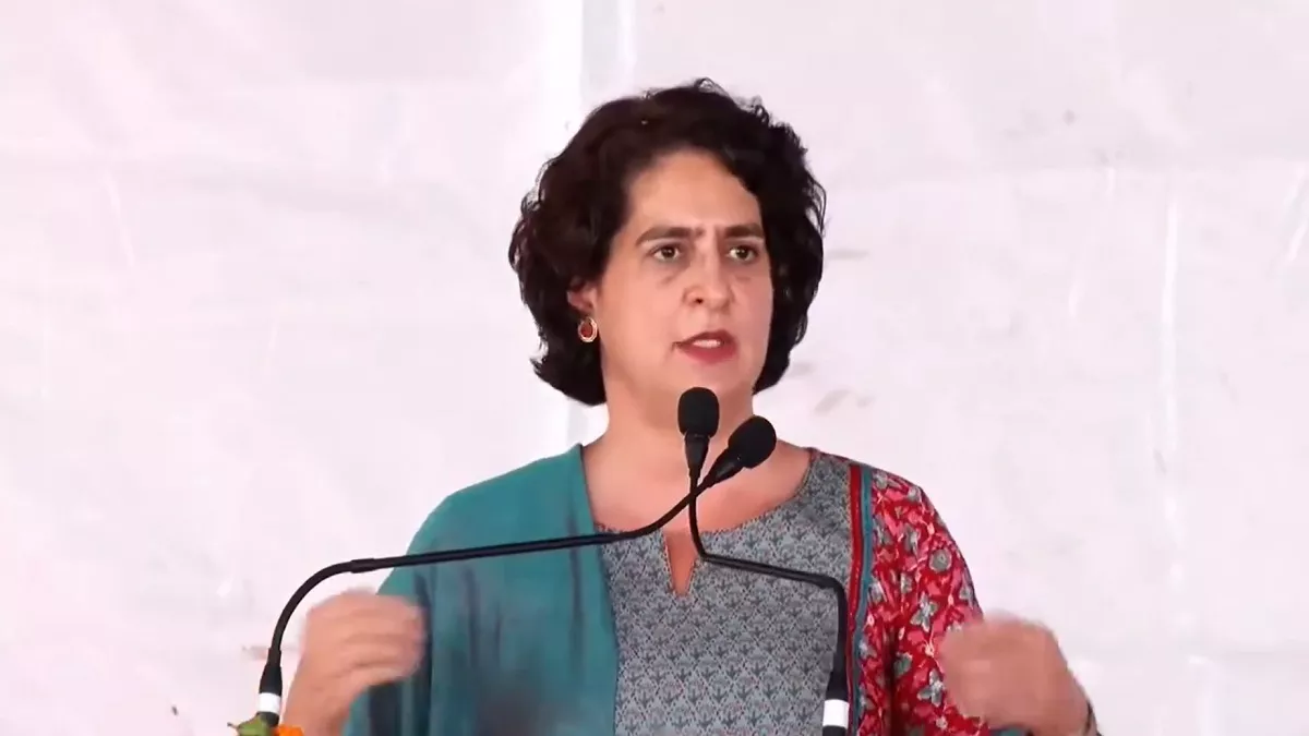‘प्रदेश में 250 घोटाले करने वाली BJP सरकार की विदाई तय’, MP के दमोह में बरसीं प्रियंका गांधी वाड्रा