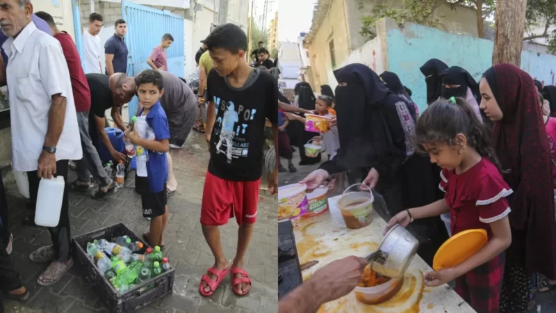 विस्थापितों से भरे शेल्टर होम… खाने और पानी के लिए तरसे लोग; गाजा में युद्ध के बीच ऐसे हैं हालात