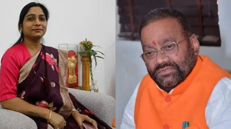 स्वामी प्रसाद मौर्य व बेटी कोर्ट में तलब, धोखाधड़ी-बगैर तलाक के सांसद संघमित्रा मौर्या की दूसरी शादी का मामला