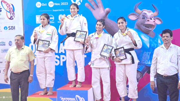 सहारनपुर की जूडोका ने नेशनल गेम्स में कांस्य पदक किया हासिल