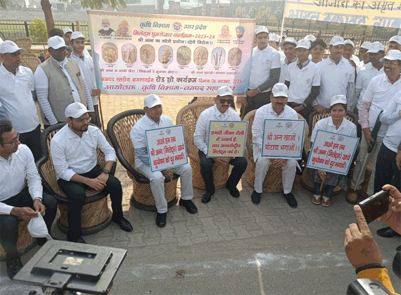 मिलेट्स को बढावा देने के उद्देश्य से जनपद स्तरीय रोड शो का हुआ आयोजन