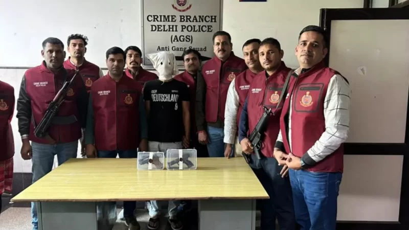 लॉरेंस बिश्नोई गैंग के दो शार्प शूटर गिरफ्तार, दिल्ली के VIP इलाके में हुई मुठभेड़ में शामिल था एक नाबालिग