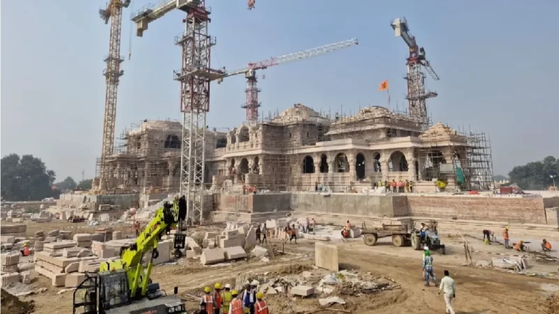 मंदिर निर्माण समिति की दो दिवसीय बैठक आज से, रामलला के विग्रह की स्थापना को लेकर भूतल न‍िर्माण पूर्ण करने पर फोकस