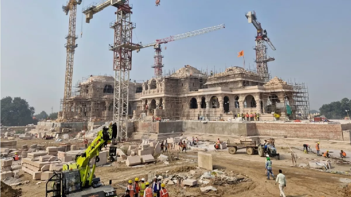 मंदिर निर्माण समिति की दो दिवसीय बैठक आज से, रामलला के विग्रह की स्थापना को लेकर भूतल निर्माण पूर्ण करने पर फोकस