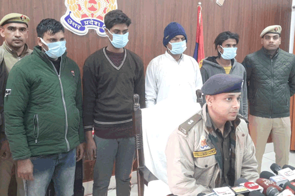 पुलिस ने मुख्य षडयंत्रकारी समेत चार आरोपियों को किया गिरफ्तार