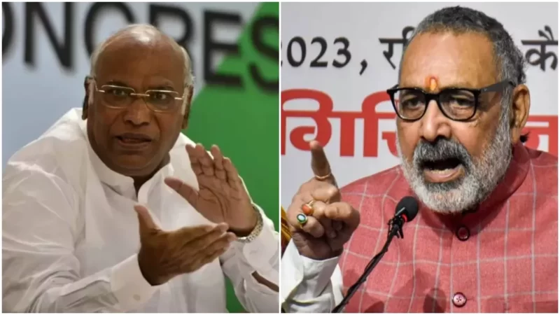 ‘खरगे साहब विदेश नीति पर ज्ञान ना दें’, कांग्रेस अध्यक्ष पर फूटा गिरिराज का गुस्सा; याद दिलाया चश्मे का नंबर