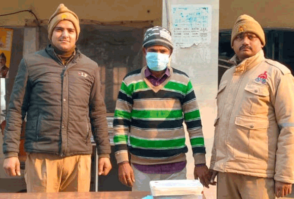 अवैध शस्त्र के साथ पुलिस ने पकड़ा एक आरोपी