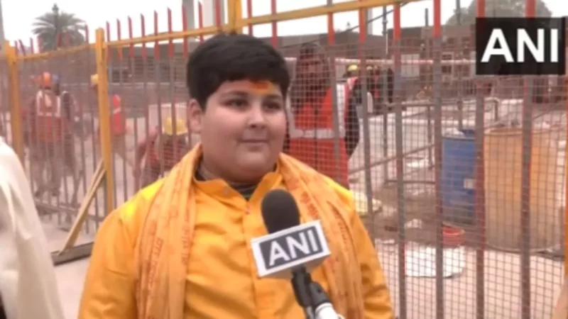 9 साल के आध्यात्मिक वक्ता अभिनव अरोड़ा पहुंचे अयोध्या, बोले- “मैं उत्साहित और गौरवान्वित हूं”