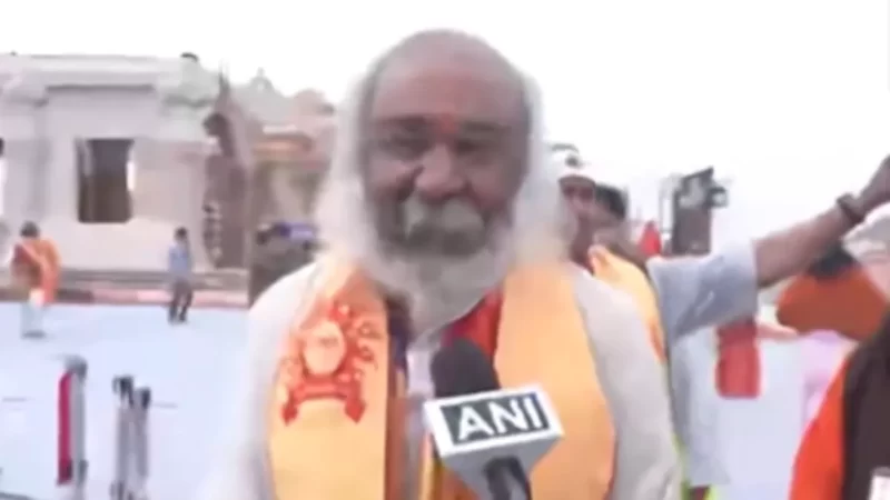 अयोध्या पहुंचे कांग्रेस नेता प्रमोद कृष्णम, निमंत्रण ठुकराने वालों के लिए कही ये बात